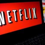 Netflix logo.