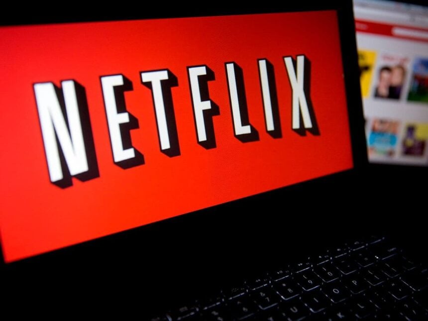 Netflix logo.