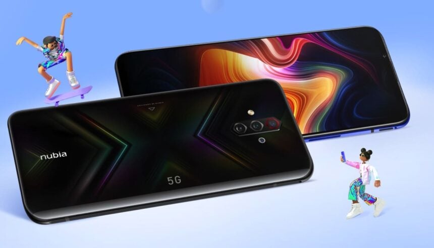 nubia play 5g tela 144 hz