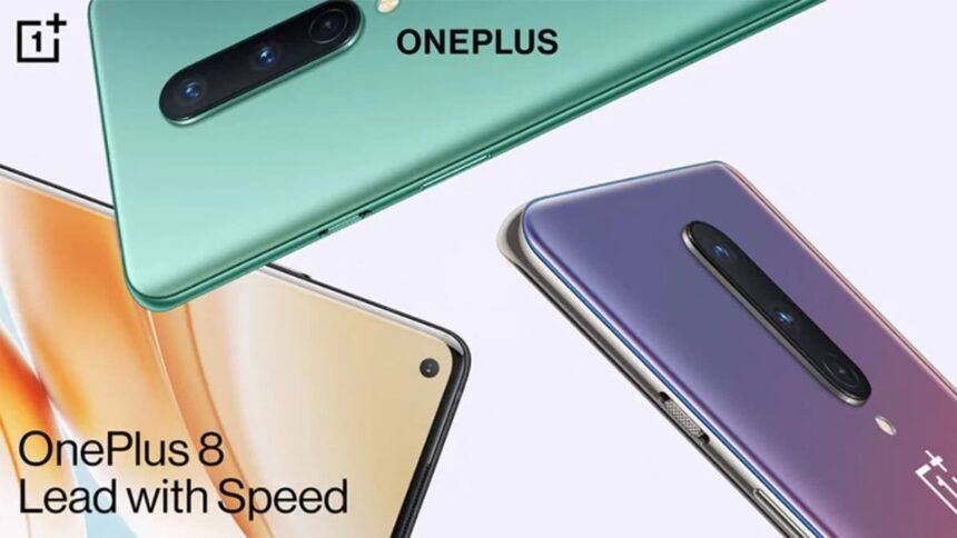 OnePlus 8 variantes.