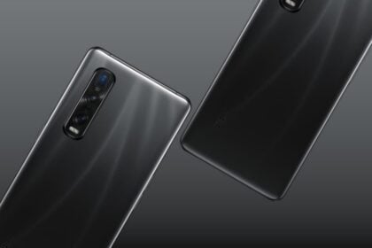 Oppo Find X2 preto traseira.