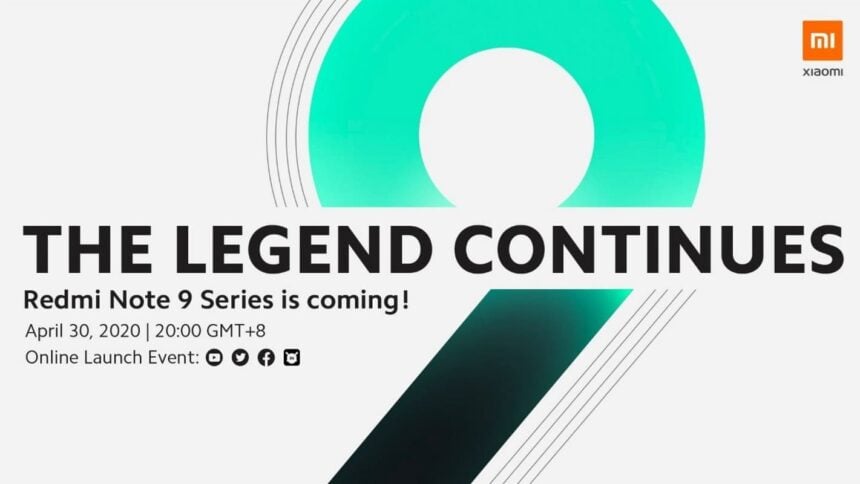 redmi note 9 series coming