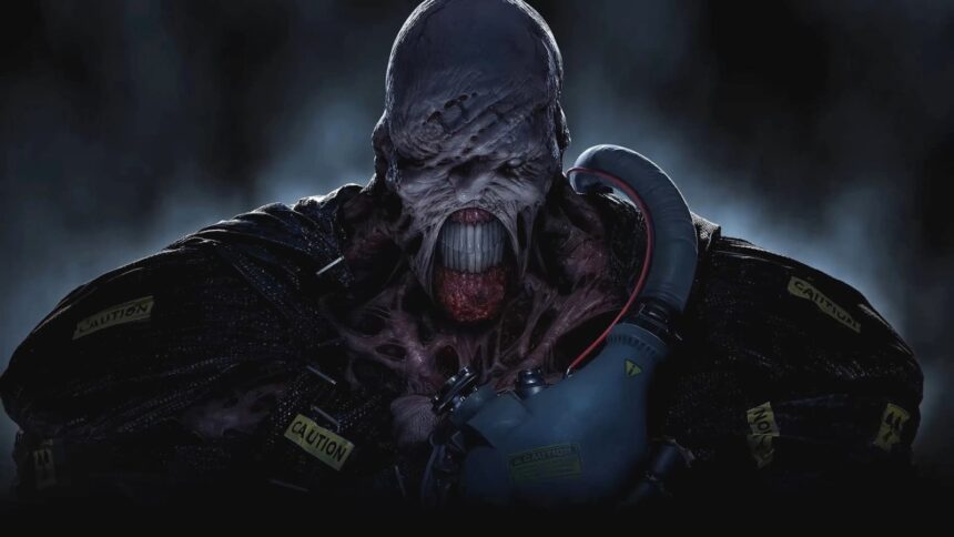 Resident Evil 3 Remake Nemesis.