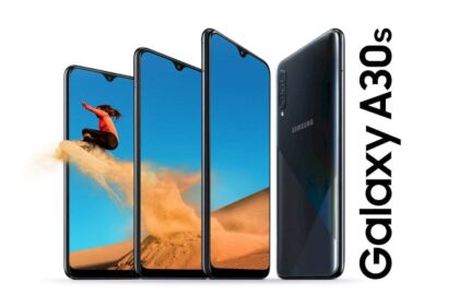 Galaxy A30s preto.