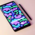 Samsung Galaxy Note 9 nova atualização.