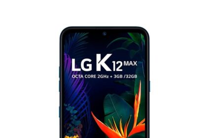 Tela do LG K12 Max.