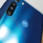 Traseira do Moto G8 Power.