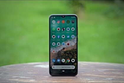 Xiaomi Mi A3 tela.