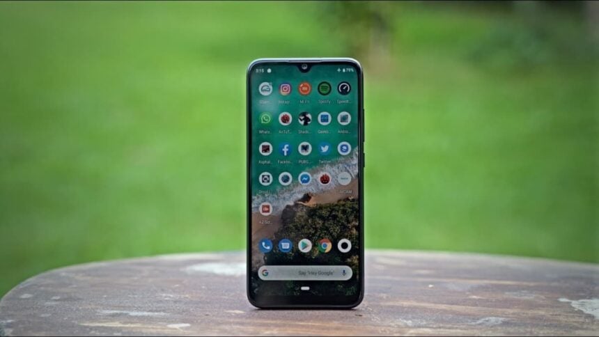 Xiaomi Mi A3 tela.
