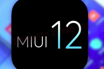 MIUI 12 logotipo.