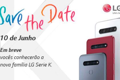 Teaser evento LG no Brasil.