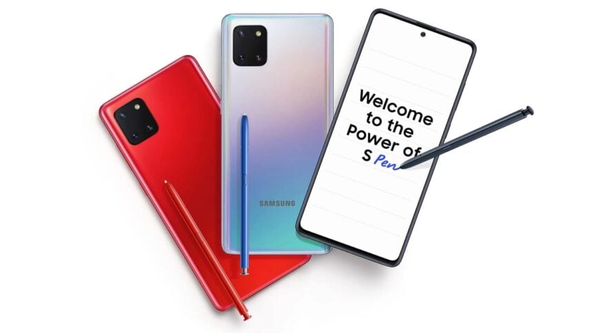 galaxy note 10 lite cores