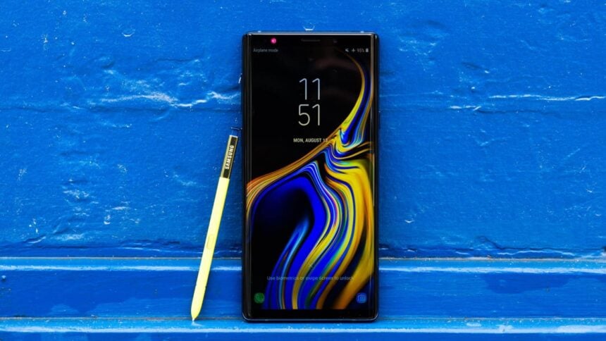 galaxy note 9 samsung one ui 2.1