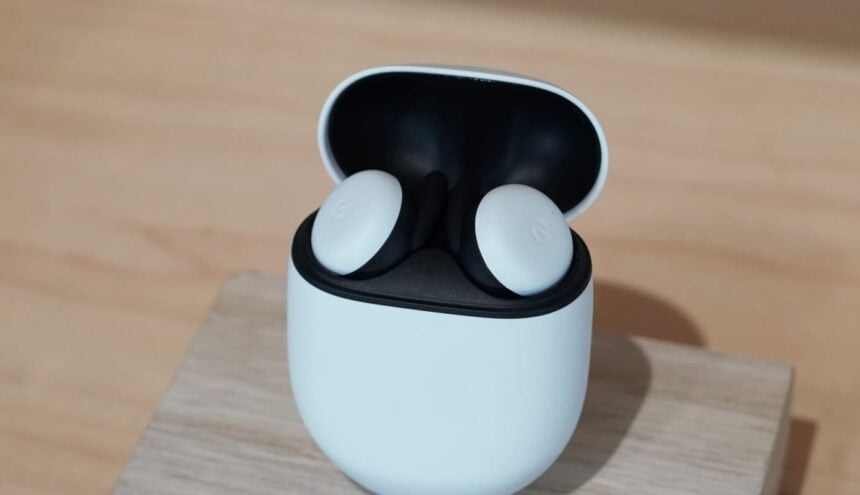 Google Pixel Buds 2 branco.