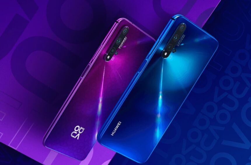 Huawei Nova 5T cores.