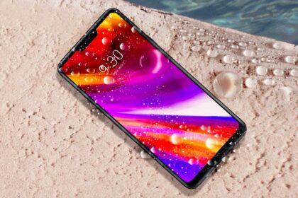 LG G7 ThinQ parte frontal.