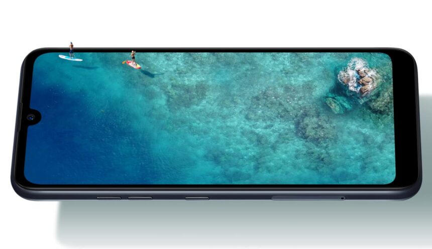 LG K12 Prime tela.
