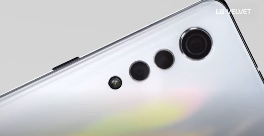 lg velvet novas imagens cores