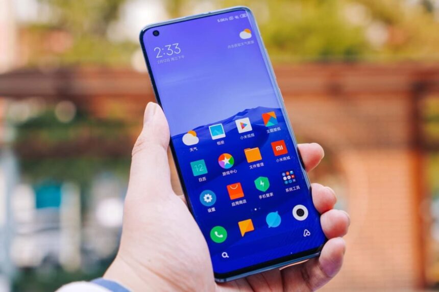 miui 12 captura de tela parcial