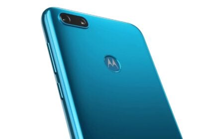 Motorola Moto E6 Play traseira.