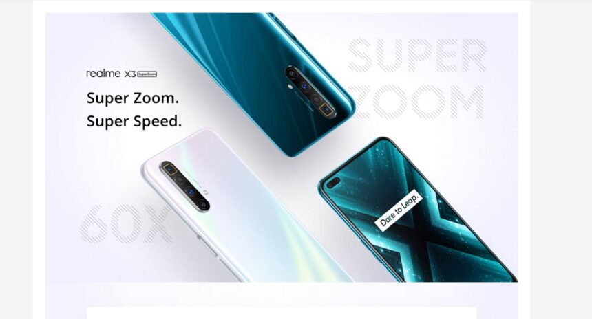 realme x3 superzoom lancamento oficial