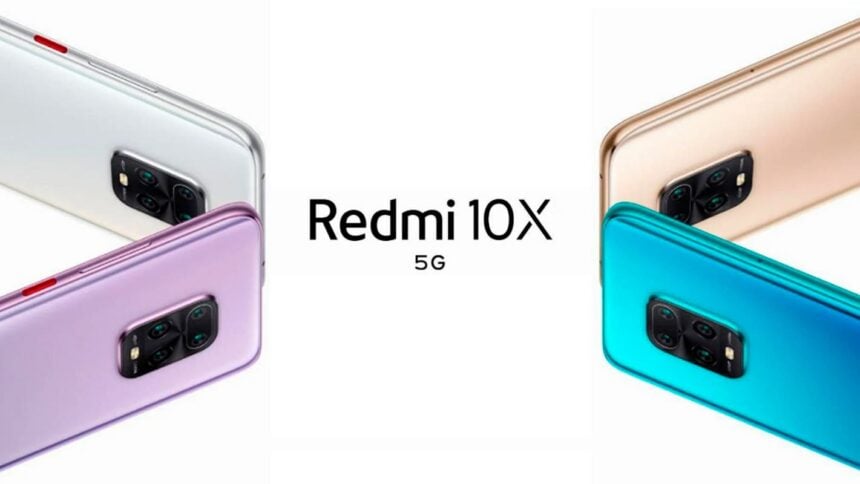 redmi 10x 5g lancamento