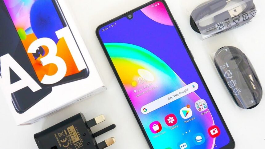 Samsung Galaxy A31 ficha técnica completa.