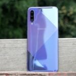 Samsung Galaxy A50s parte traseira.