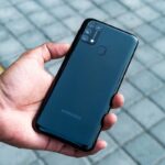 Samsung Galaxy M31 preto.