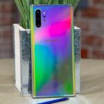 Samsung Galaxy Note 10 Plus Aura Glow parte traseira.