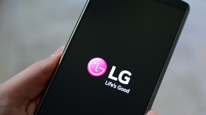 Logo da LG.