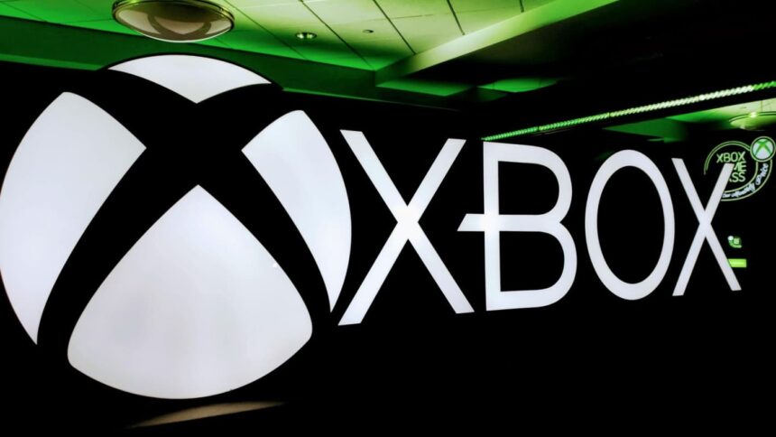 Xbox logo.