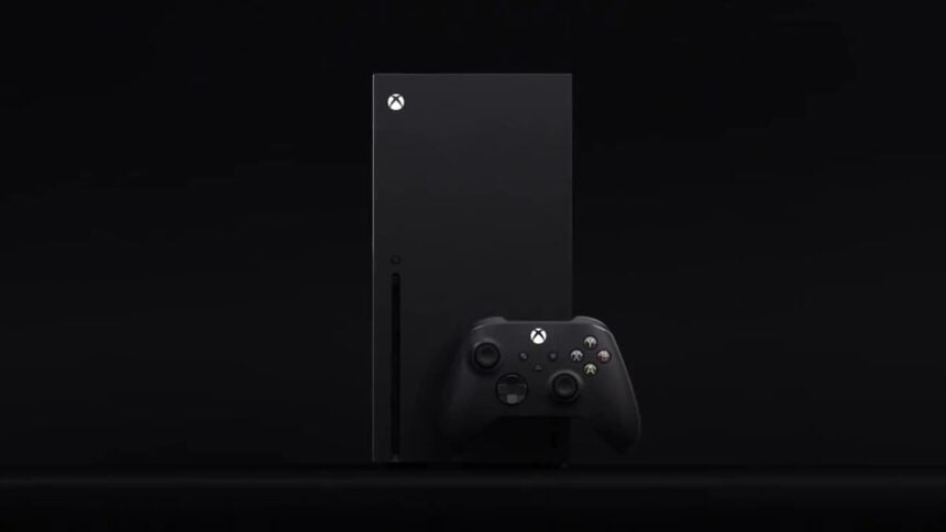 xbox series x console preto