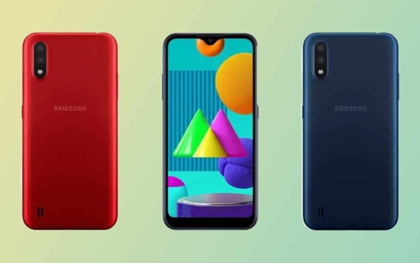 galaxy a01 core renderizacao