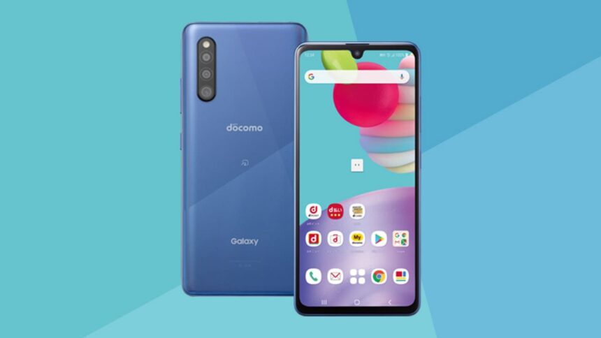 galaxy a41 azul imagem oficial