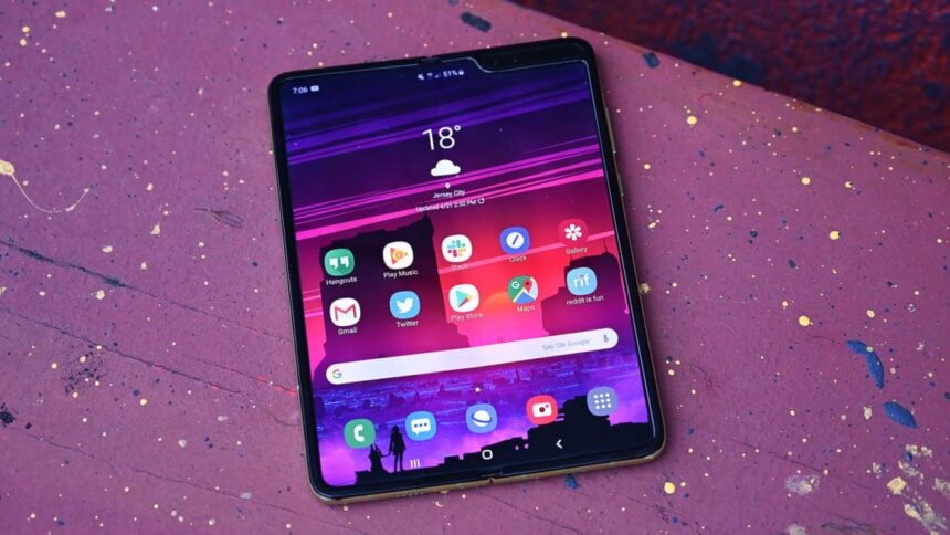 galaxy fold atualizacao android junho novos recursos