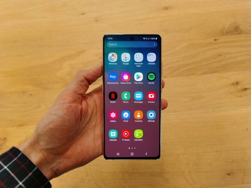galaxy s10 lite atualizacao julho