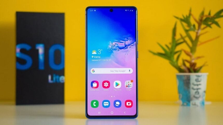 galaxy s10 lite junho update
