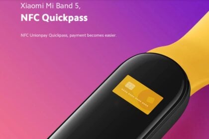 mi band 5 imagem oficial