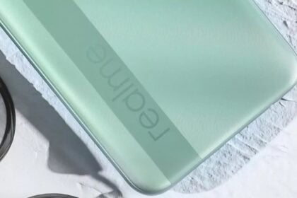 Traseira smartphone Realme.