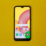 Samsung Galaxy A01 tela.