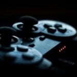 Controle PS4.