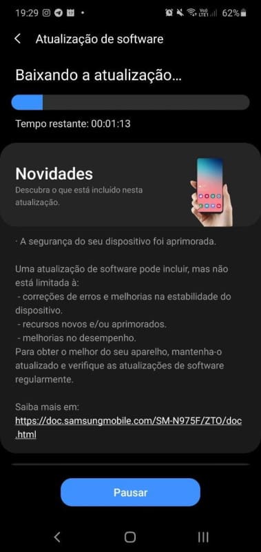Série Galaxy S10 e Note 10 recebem atualização de julho no Brasil atualizacao de julho galaxy note 10 plus