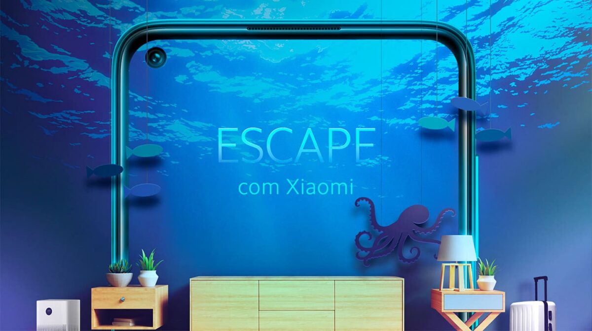 escape com a xiaomi concurso brasil