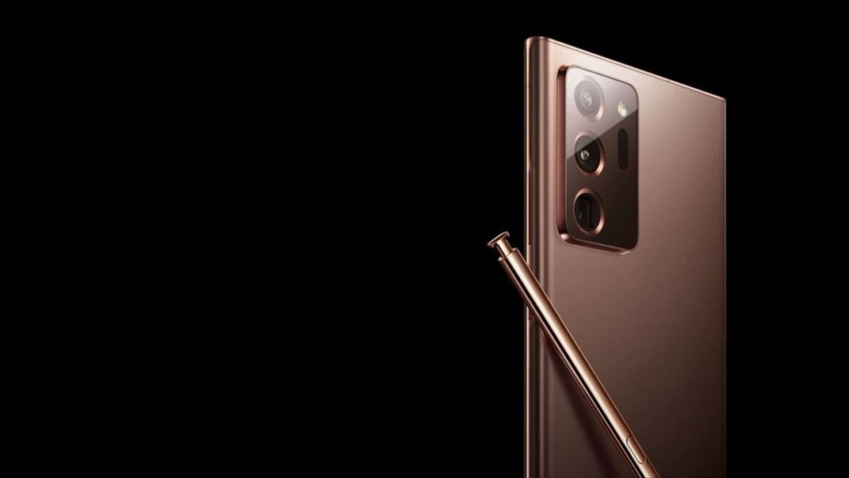 galaxy note 20 ultra dourado