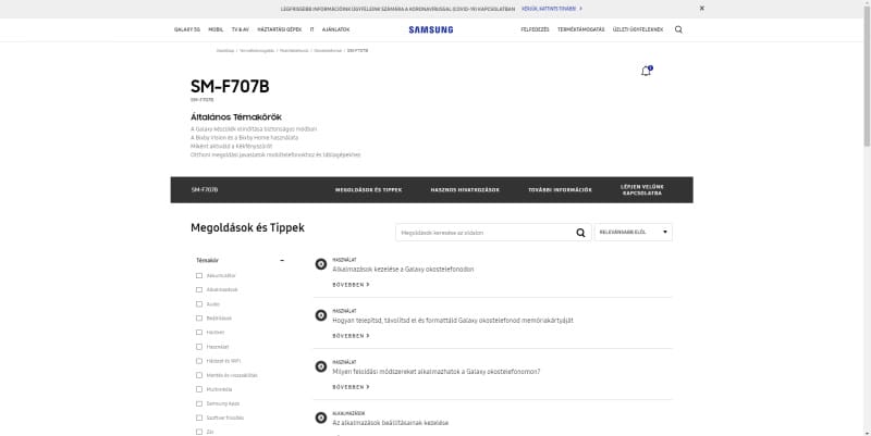 Galaxy Z Flip 5G recebe página de suporte antes do lançamento oficial galaxy z flip sm-f707b