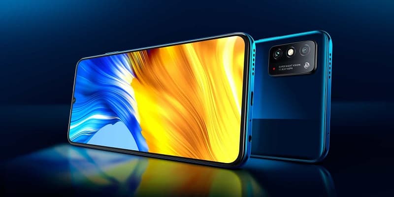 Honor X10 Max 5G é oficializado com Dimensity 800 e câmera dupla Honor X10 Max 5G azul.