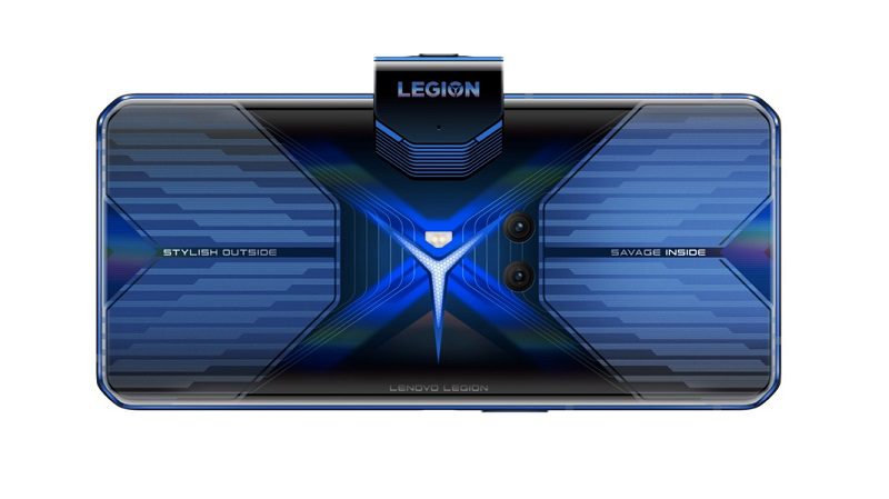 Legion Phone Duel é apresentado pela Lenovo com tela de 144 Hz Legion Phone Duel traseira.