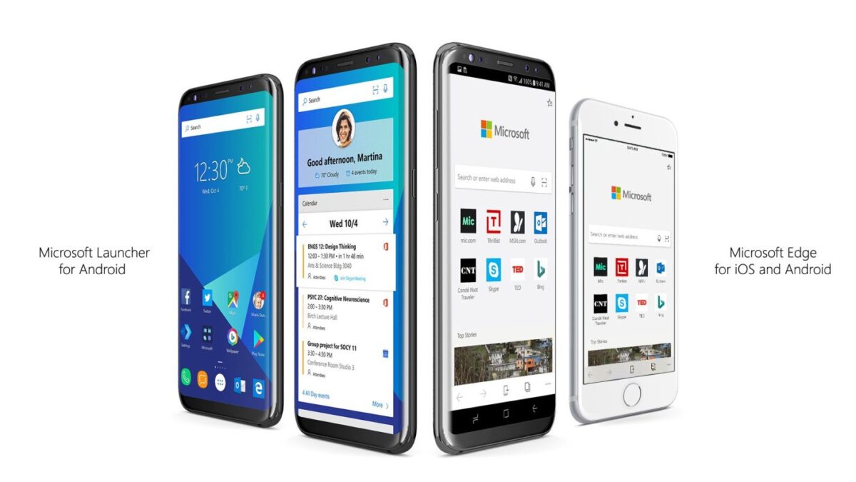 microsoft edge android e ios
