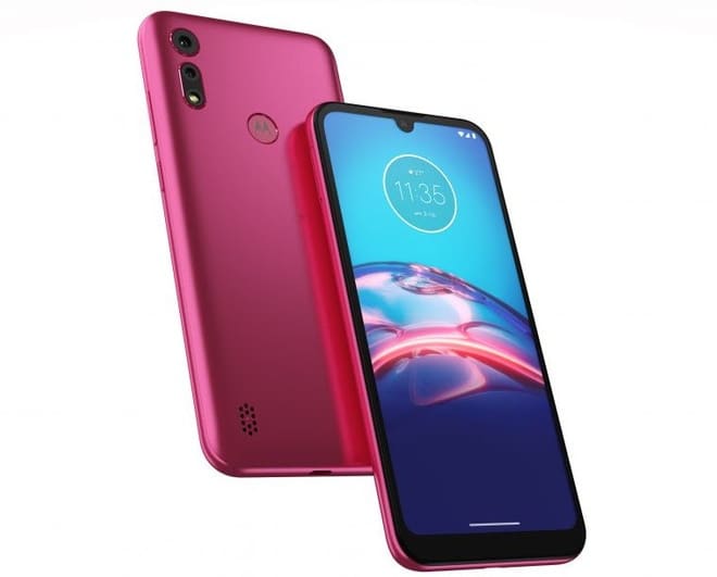Motorola Moto E6s ganha versão com mais memória RAM e armazenamento moto e6s rosa